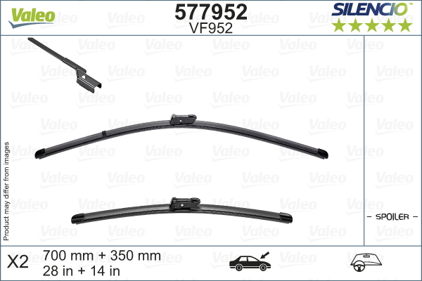 Pyyhkijänsulka VALEO 577952