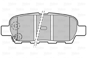Jarrupalasarja, levyjarru, Taka-akseli, INFINITI,NISSAN,RENAULT, 440608H385, 44060-8H385, 44060AL585, 44060-AL585, 44060AL586, 44060-AL5