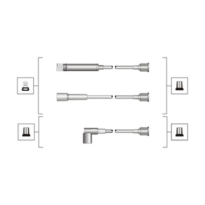 Sytytysjohtosarja MAGNETI MARELLI 941319170047