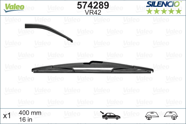 Pyyhkijänsulka VALEO 574289