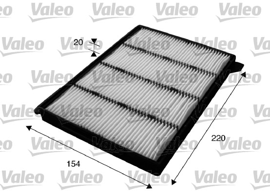 Raitisilmasuodatin VALEO 715626