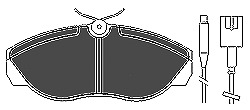 Jarrupalasarja, levyjarru MAPCO 6433