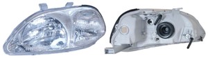 Ajovalo, Vasen, HONDA CIVIC Hatchback VI, CIVIC Sedan VI, 33151S04G03, 33151S04J01