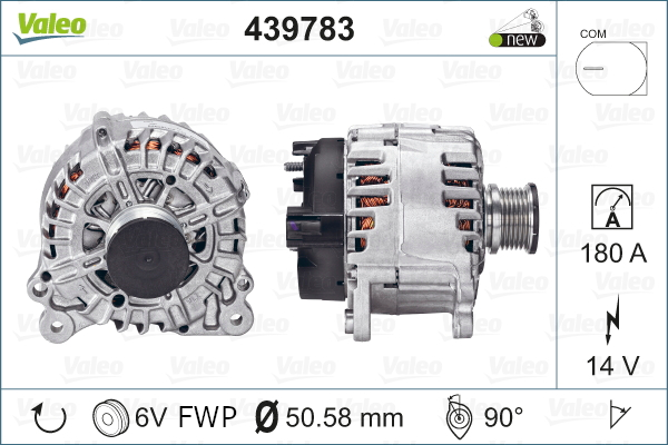 Laturi VALEO 439783
