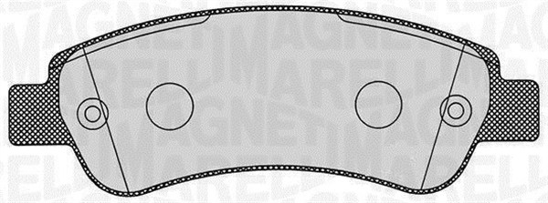 Jarrupalasarja, levyjarru MAGNETI MARELLI 363916060191
