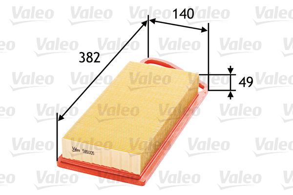 Ilmansuodatin VALEO 585005