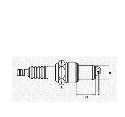 Sytytystulppa MAGNETI MARELLI 062000770304