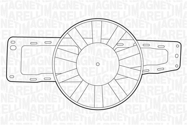 Tuuletin (moottorijäähdytys) MAGNETI MARELLI 069422217010