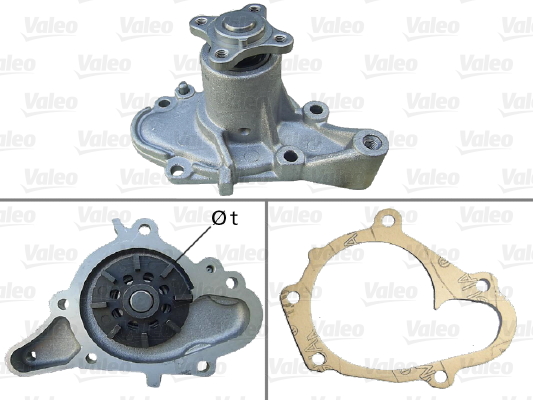 Vesipumppu VALEO 506777