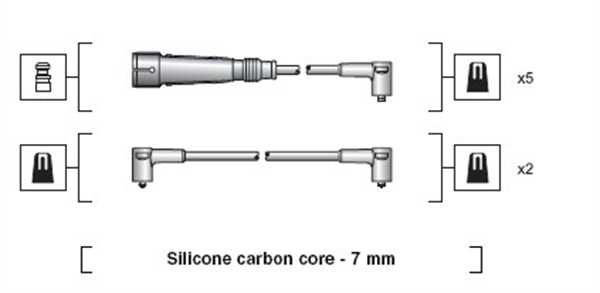 Sytytysjohtosarja MAGNETI MARELLI 941318111047