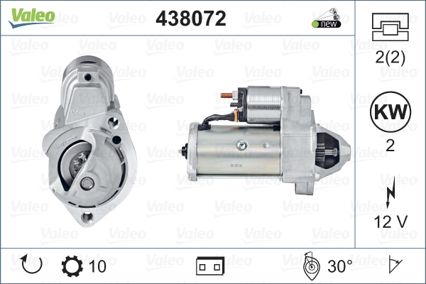 Startteri VALEO 438072