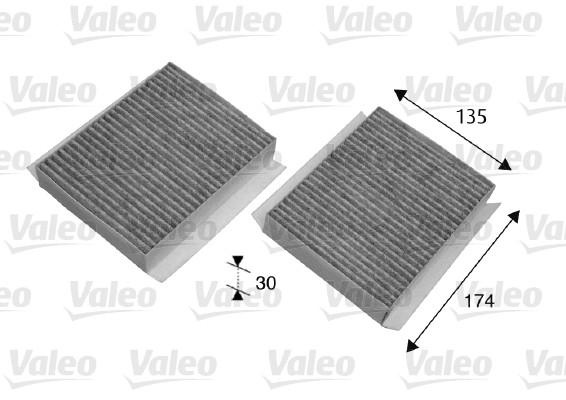 Raitisilmasuodatin VALEO 698747