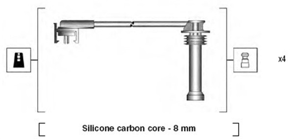 Sytytysjohtosarja MAGNETI MARELLI 941185280782