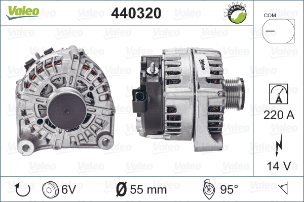Laturi VALEO 440320