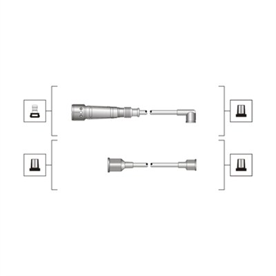 Sytytysjohtosarja MAGNETI MARELLI 941319170011