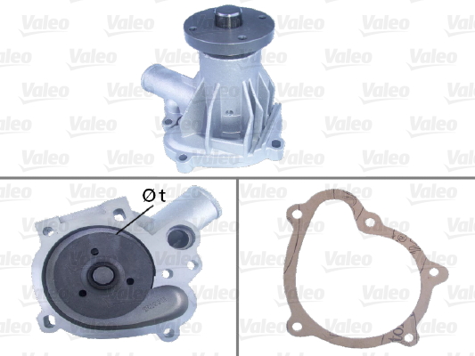 Vesipumppu VALEO 506044