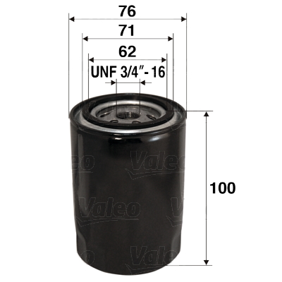 Öljynsuodatin VALEO 586028