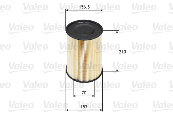 Ilmansuodatin VALEO 585653