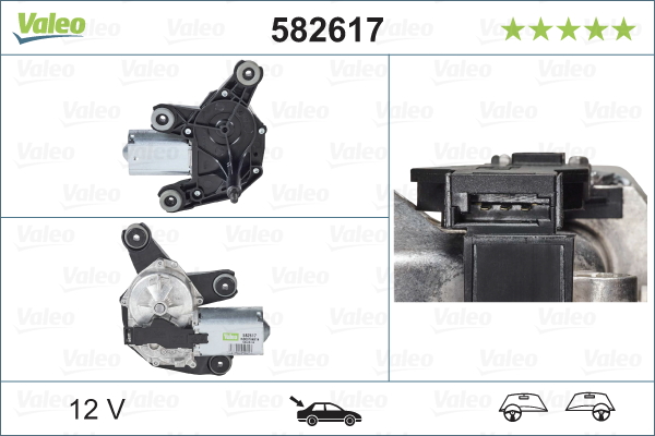 Wiper Motor VALEO 582617