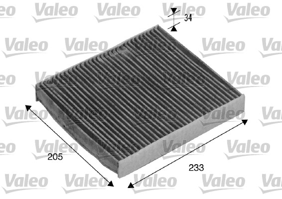 Raitisilmasuodatin VALEO 715511