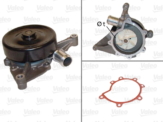 Vesipumppu VALEO 506821