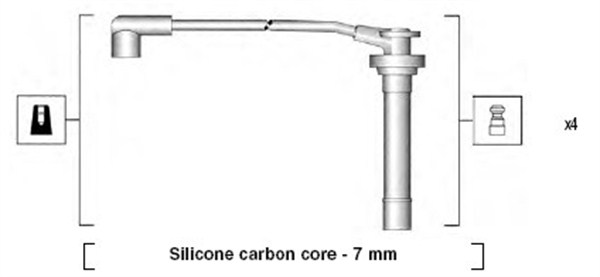 Sytytysjohtosarja MAGNETI MARELLI 941295060855