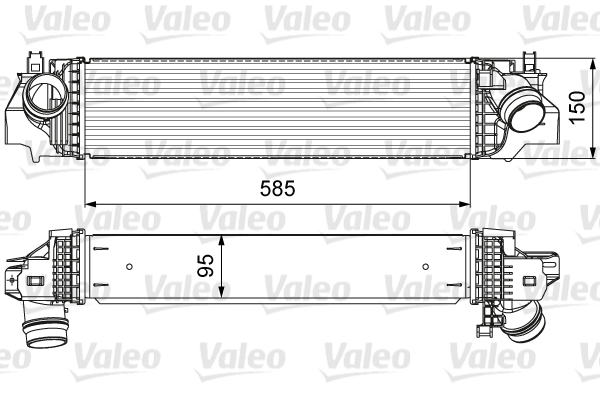 Välijäähdytin VALEO 818640