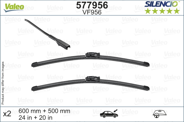 Pyyhkijänsulka VALEO 577956