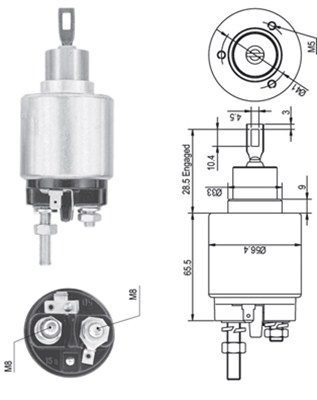 Magneettikytkin, käynnistin MAGNETI MARELLI 940113050325