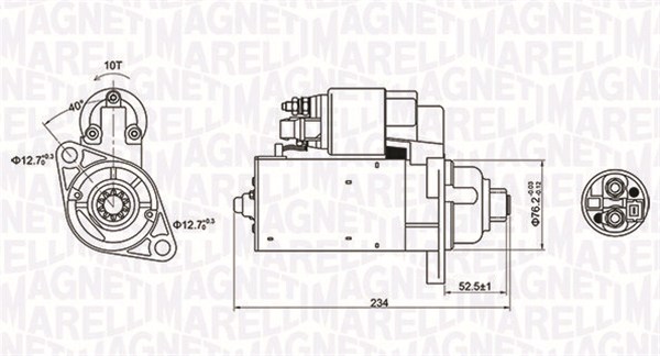 Startteri MAGNETI MARELLI 063721200010