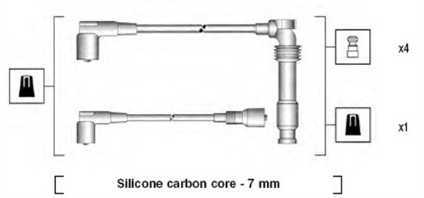 Sytytysjohtosarja MAGNETI MARELLI 941125300682