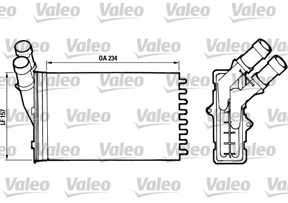 Lämmityslaitteen kenno VALEO 812005