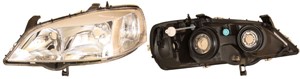 Ajovalo, Vasen, OPEL ASTRA G Caravan Classic, ASTRA G Halvkombi, ASTRA G Kombi, ASTRA G Sedan, 09199903, 12 16 110, 12 16 157, 93175368