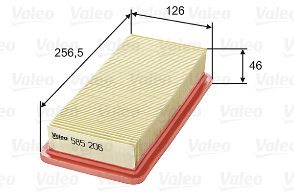 Ilmansuodatin VALEO 585206