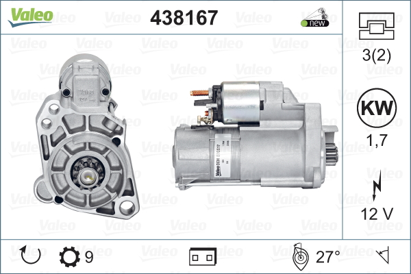 Startteri VALEO 438167