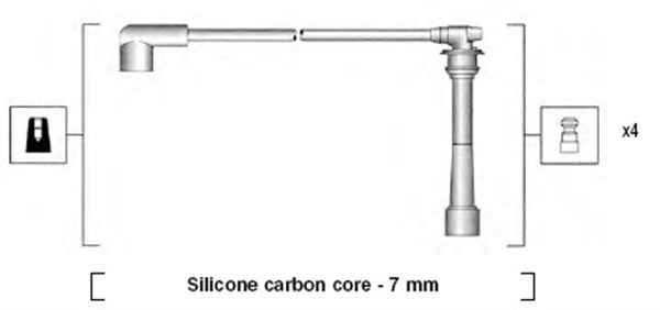 Sytytysjohtosarja MAGNETI MARELLI 941295110882