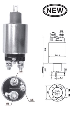 Magneettikytkin, käynnistin MAGNETI MARELLI 940113050539