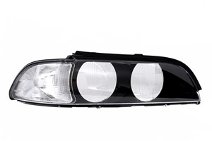 Lasi, ajovalo, Vasen, BMW 5 [E39], 5 Touring [E39], 63128375301, 8375301