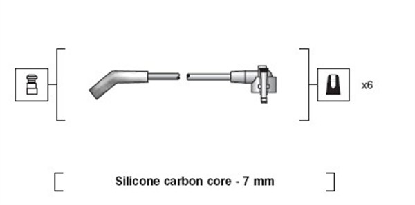 Sytytysjohtosarja MAGNETI MARELLI 941318111137