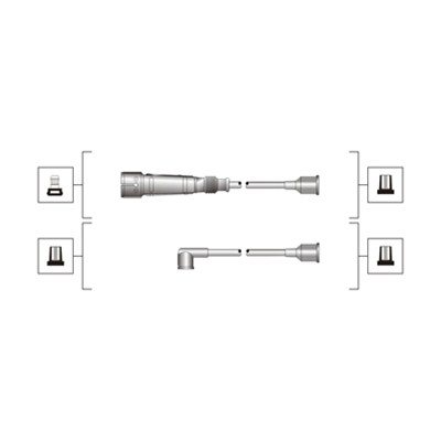 Sytytysjohtosarja MAGNETI MARELLI 941319170103