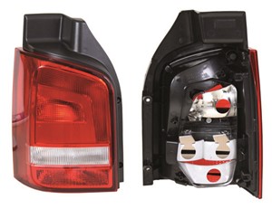 Takavalo, Vasen, VW MULTIVAN V, TRANSPORTER Buss V, TRANSPORTER Skåp V, 7E5 945 095C, 7E5 945 095E