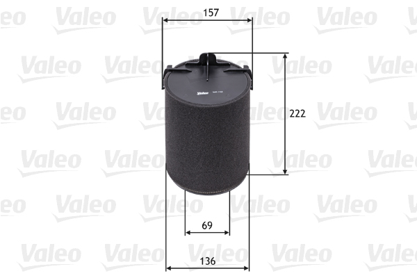 Ilmansuodatin VALEO 585742