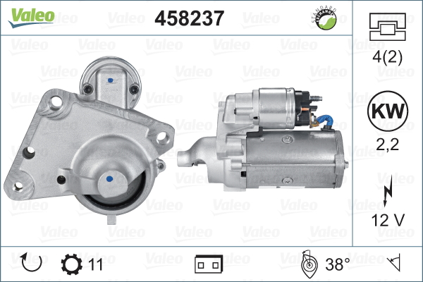 Startteri VALEO 458237