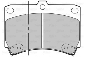 Jarrupalasarja, levyjarru, Etuakseli, KIA,MAZDA, B4Y63323Z, B4Y6-33-23Z, B4Y63323ZA, B4Y6-33-23ZA, B5Y63323Z, B5Y6-33-23Z, B5Y63323Z9A,