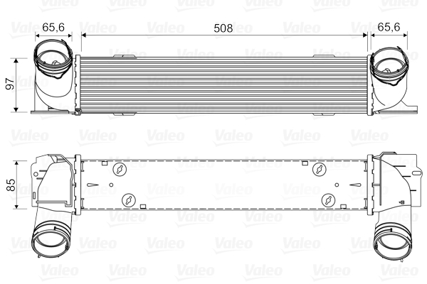 Välijäähdytin VALEO 818553