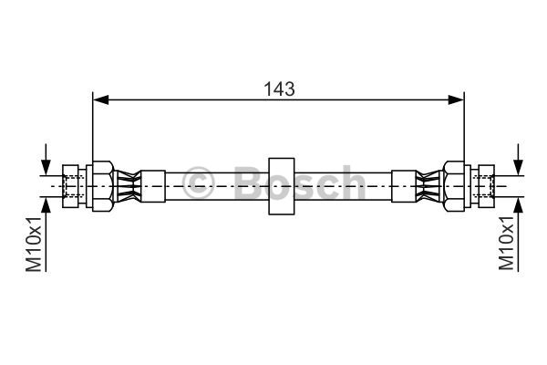 Jarruletku BOSCH 1 987 476 697