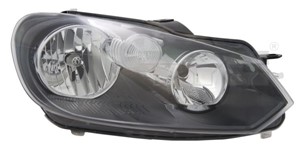 Ajovalo, Vasen, VW GOLF VI, GOLF Cabriolet VI, GOLF Variant VI, 5K1941005E, 5K1941005H, 5K1941005J, 5K1941005L, 5K1941005M, 5K1941005P,