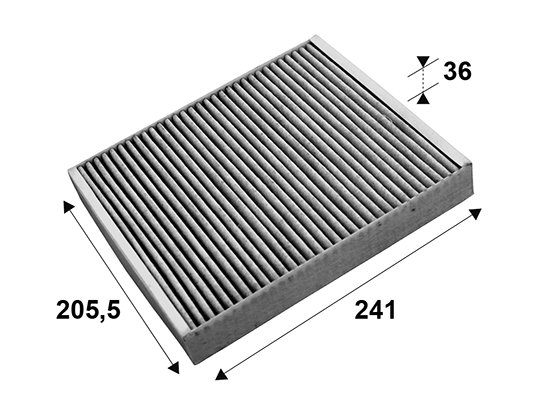 Raitisilmasuodatin VALEO 715659