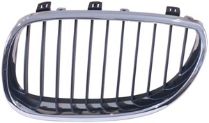 Jäähdyttimen säleikkö, Eteen, oikea, BMW 5 [E60], 5 Touring [E61], 51 13 7 027 061