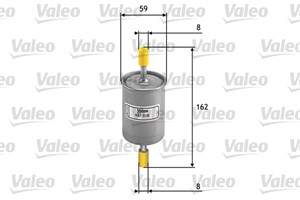 Polttoainesuodatin, CHEVROLET,DAEWOO, 25 121 074, 25121074, 96 281 411, 96 335 719, 96 444 649, 96281411, 96335719, 96444649, 96503420,